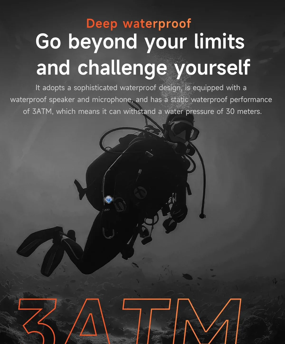 Military Smart Watch T-Rex 3 Bulit-in GPS Compass Altimeter Barometric 10ATM IP69K Waterproof AMOLED Bluetooth Call Smart watch - Wear444