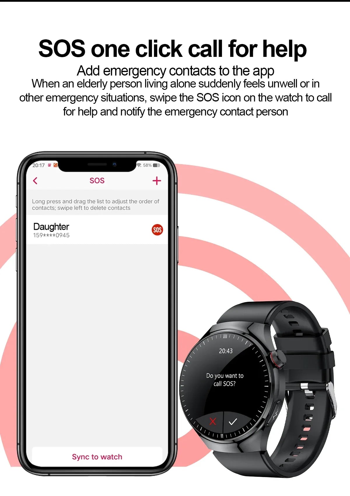 2025 New Nursing Grade Smart Watch Blood oxygen Blood Lipid Uric Acid ECG+PPG Body Temperature Bluetooth Call Health Smartwatch - Wear444