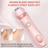 2in1 Remove Hairs Female Electronic Shavers Body Epilator Shaving Hair Removal Ladies Electric Shaver Machine for Women