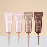 Natural Glow Enhancer Foundation Glowing Moisturizing Lightweight base Multi-purpose Face Body Glitter Cream Bronzer For Paris