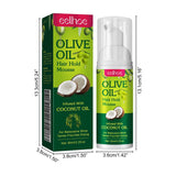 60ml Olive Oil Hair Styling Mousse Curl Styling Long Lasting Moisturising Repair Dry Damaged Curl Care Anti-Frizz Mousse