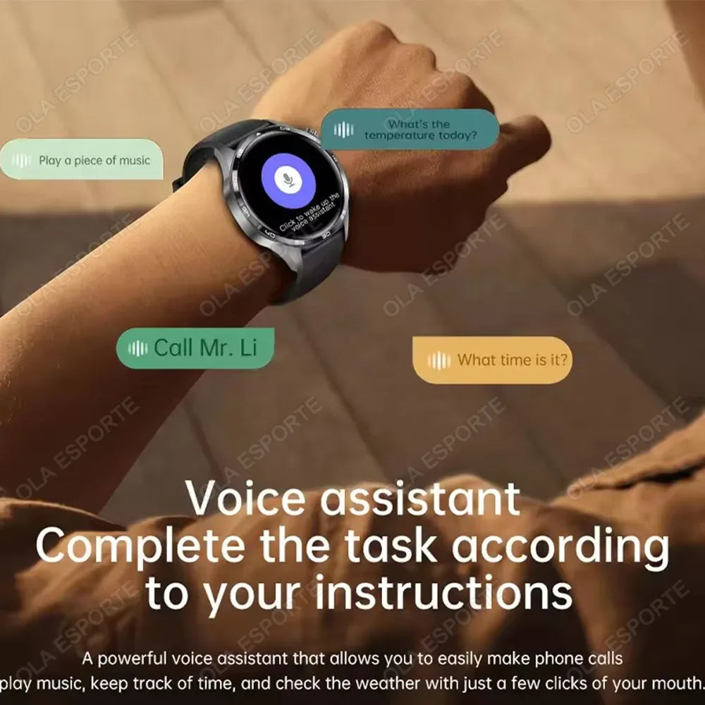 2026 Watch 5 Pro GPS Track Smart Watch Men 360*360 AMOLED Screen BT Call Fitness IP68 Waterproof Health Monitor Man Smartwatches - Wear444