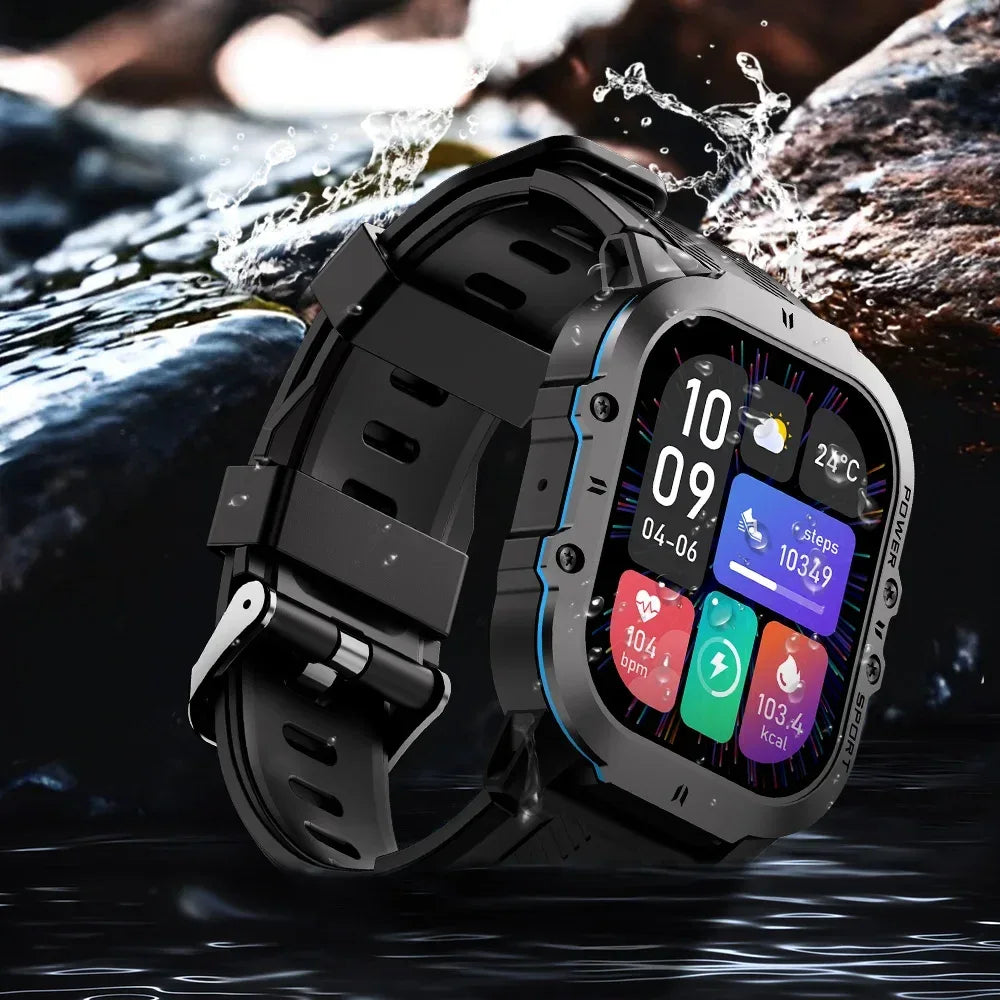 OUKITEL Smart Watch BT20 Sport SmartWatch BT5.2 350mAh 1.96" AMOLED Display - Wear444