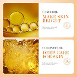 Turmeric Soap Essential Oil Handmade Soap Cleansing Bath Soap Moisturizing Whitening Brightening Body Deep Cleaning Skin Care