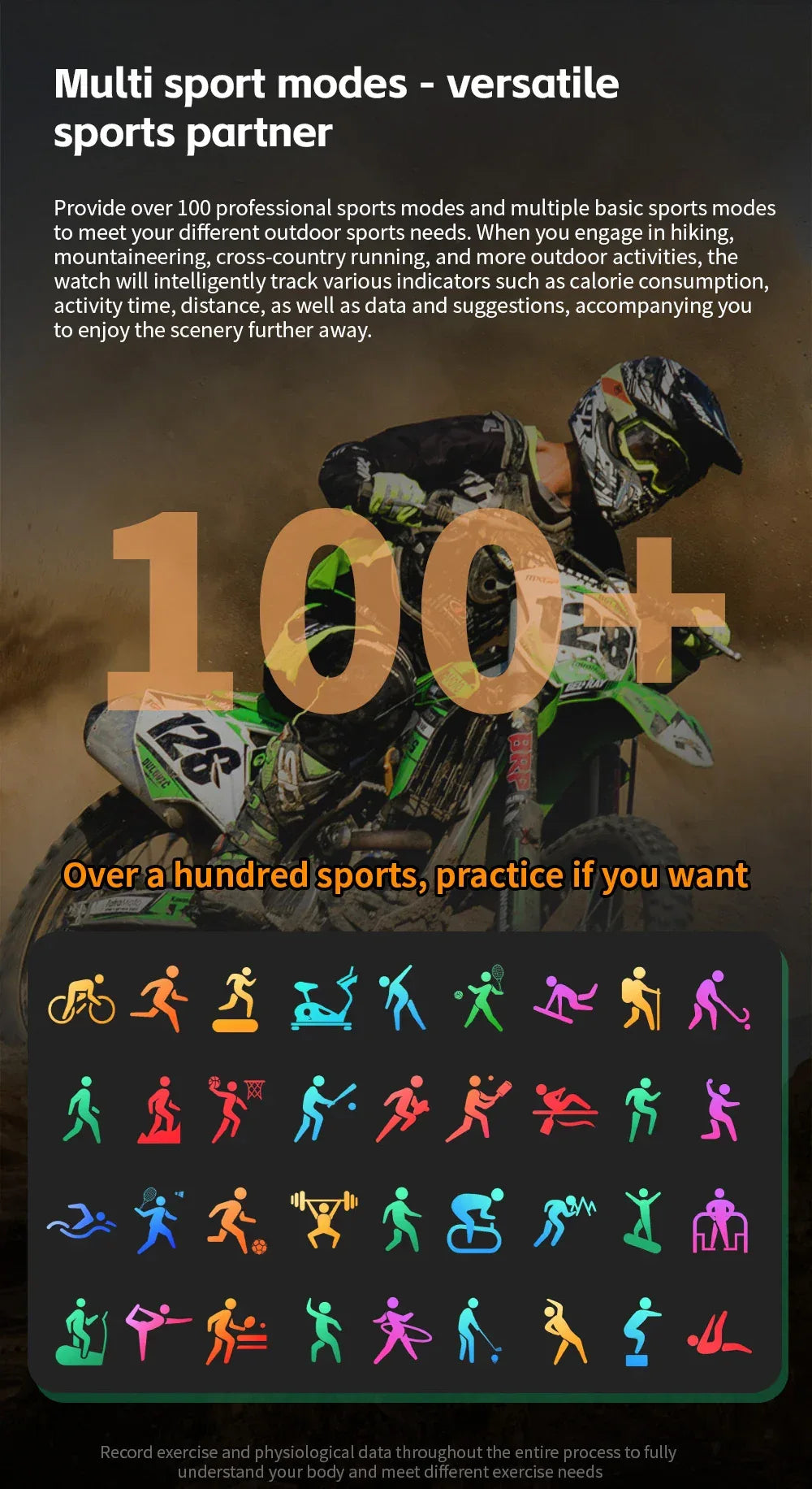 LOKMAT ATTACK-GT Upgrade Sport Smart Watch Waterproof Bluetooth Calls Rugged Smartwatches Flashlight Fitness Tracker for Phone - Wear444