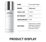 Milk Glow Toner Brightening Skin Powerfully Moisturizes Relieve Dry And Tired Skin Locks In Moisture Beauty Skin Care 100ML