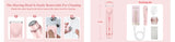 2025 NEW Dual Head Remove Hairs Electronic Shavers Body Epilator Shaving Hair Removal Ladies Shaver Machine for Women