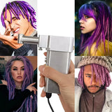 Braiding Machine,Dreadlock Machine,Automatic Hair Curling Machine with 6 Heads,Suitable for DIY Your Own Braided Hair Extensions