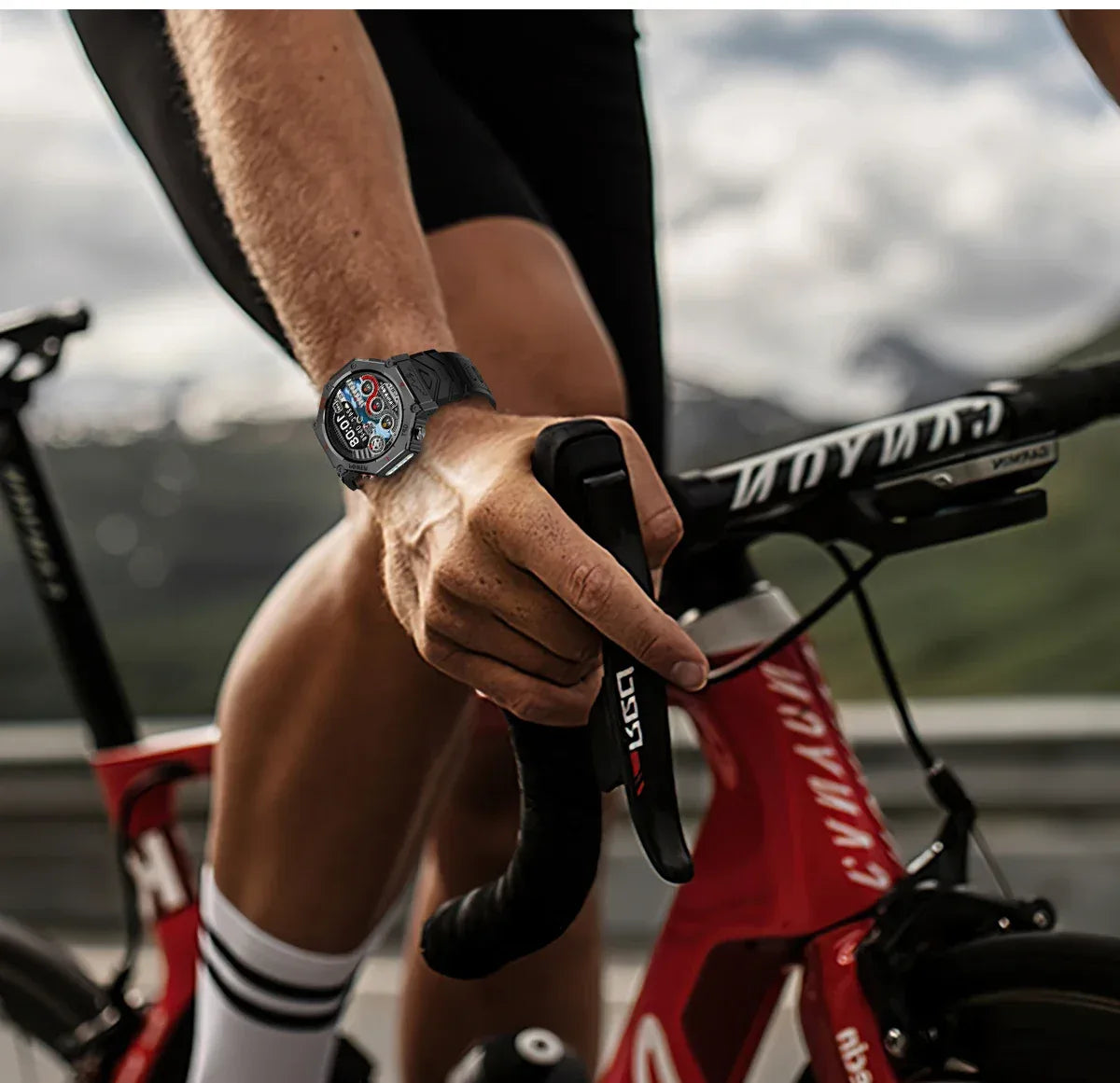 Military Smart Watch T-Rex 3 Bulit-in GPS Compass Altimeter Barometric 10ATM IP69K Waterproof AMOLED Bluetooth Call Smart watch - Wear444