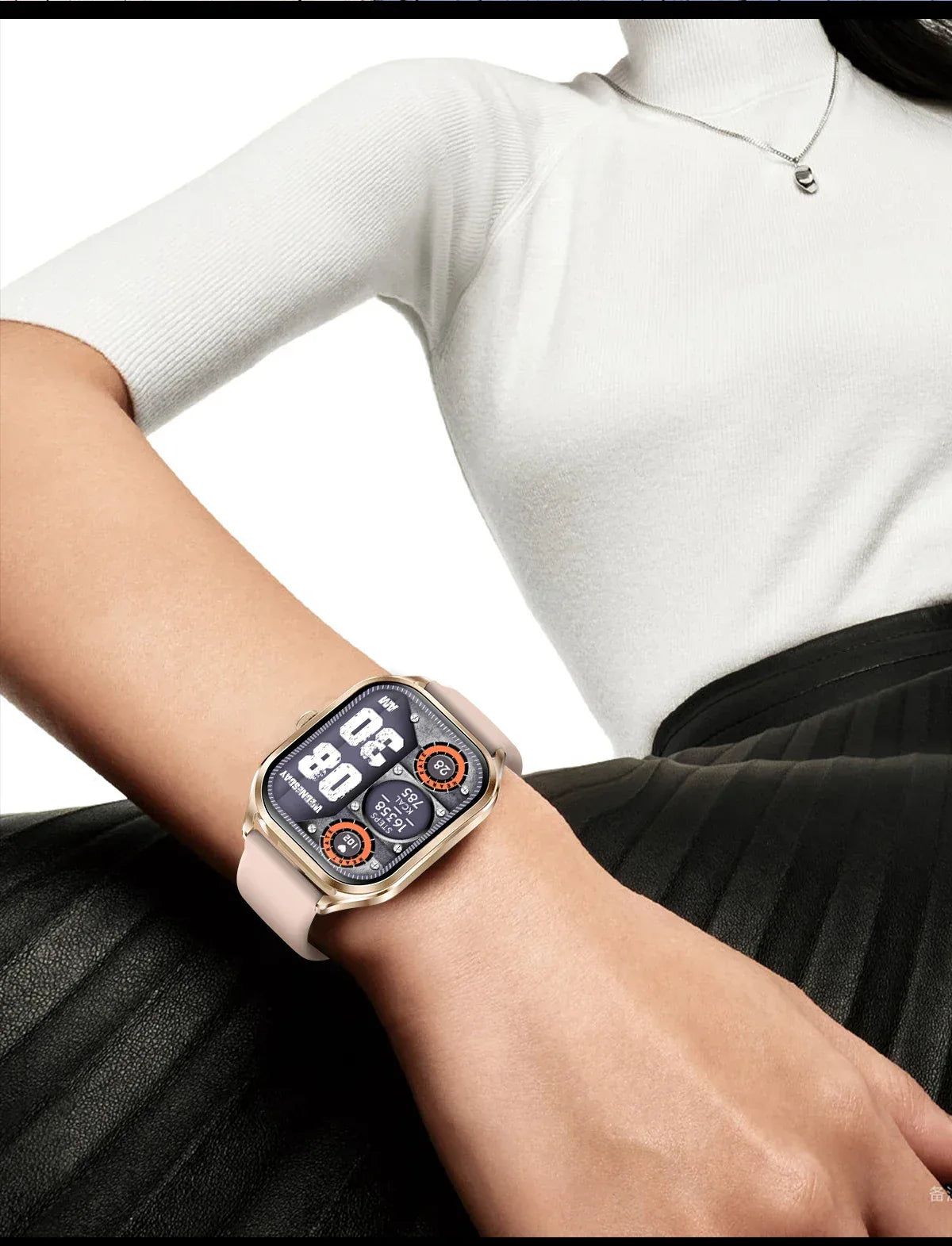 2026 Fashion Smart Watch Women 2.01” HD Screen Custom Watch Face Women’s Health Monitor Watch Bluetooth Call Sports Smartwatche - Wear444