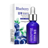 4 Pieces Blueberry Skincare Set Moisturizing Face Serum Brighten Cream Antiage Eye Cream Toner Facial Care Set for Dropshipping
