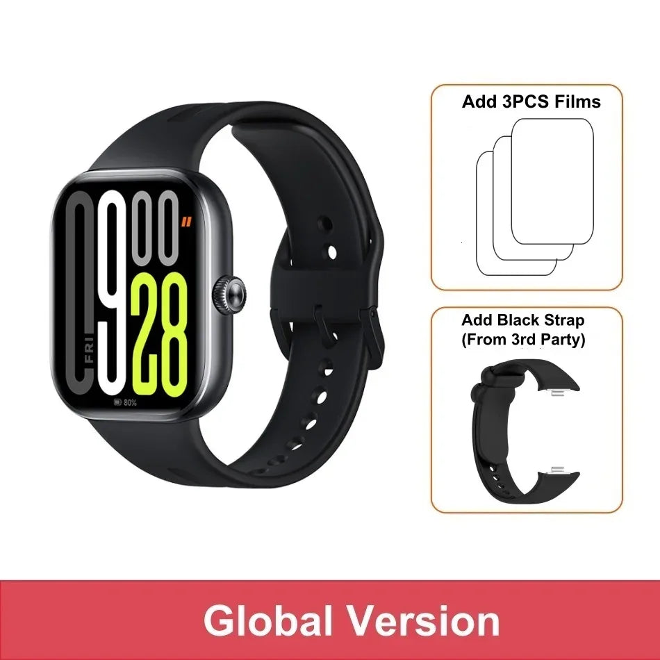 Global Version Xiaomi Redmi Watch 5 Smartwatch Bluetooth Phone Call 2.07'' Display 550mAh Battery Health Monitoring Sports Mode - Wear444