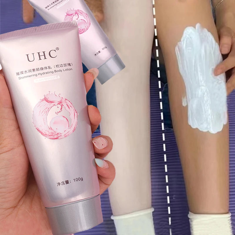 100g Brighting Skin Tone Moisturizing Body Lotion  Long-Lasting Hydration Refreshing Whitening Body Lotion Easy To Apply Makeup