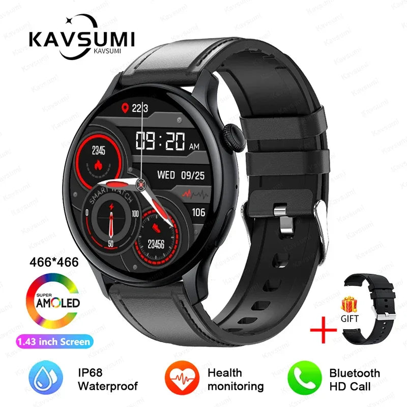 Smartwatch for Women AMOLED Screen Always Display Time NFC IP68 Waterproof Sports Call Women Smart Watch For Women Custom dial - Wear444