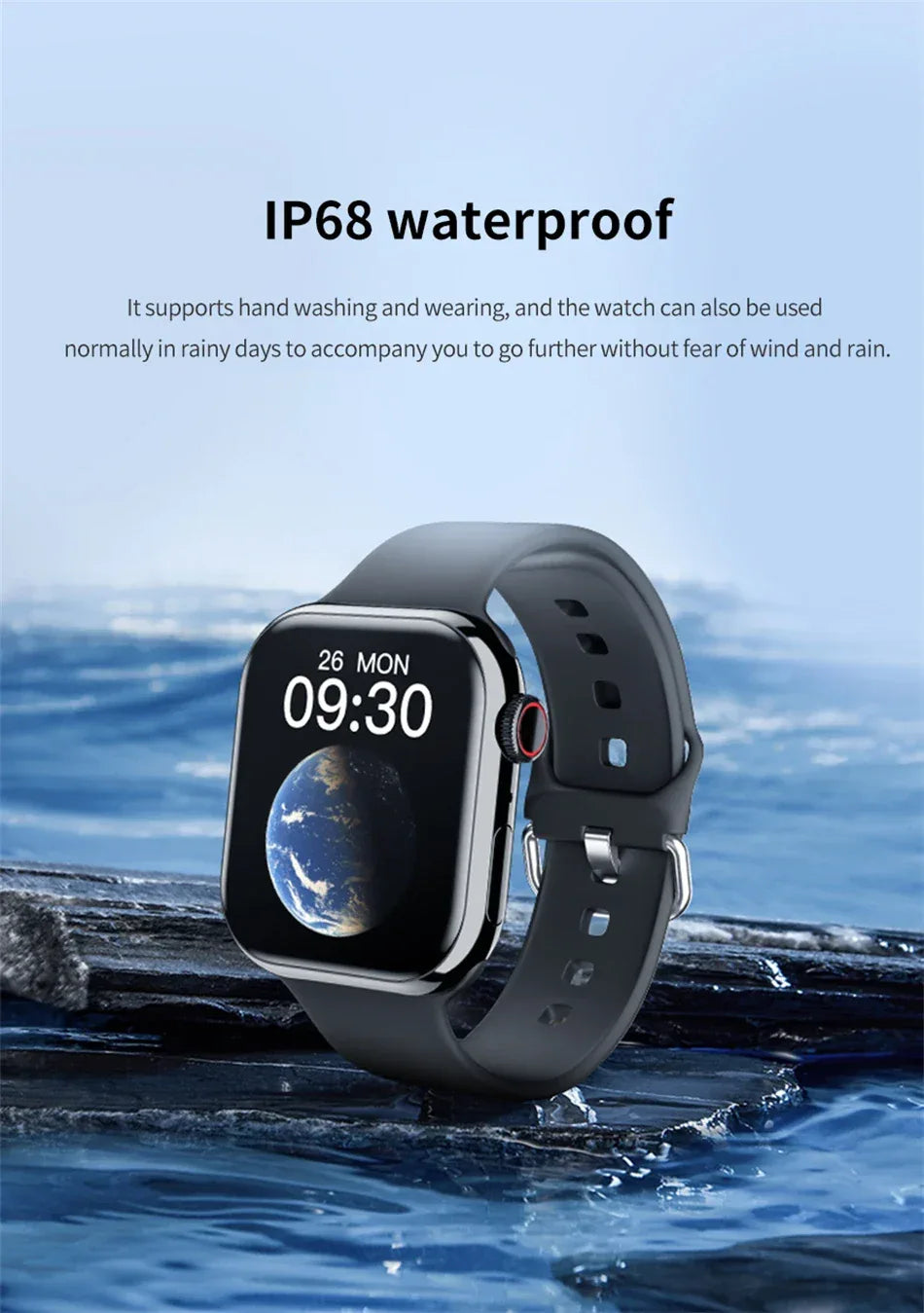 2025 New Series IW9 Watch 9 GPS Track Smart Watch Men Woman HD Bluetooth Call IP68 Waterproof Sports Smart Watch For Android IOS - Wear444