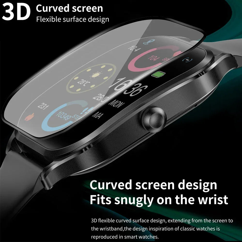 2026 Fashion Smart Watch Women 2.01” HD Screen Custom Watch Face Women’s Health Monitor Watch Bluetooth Call Sports Smartwatche - Wear444