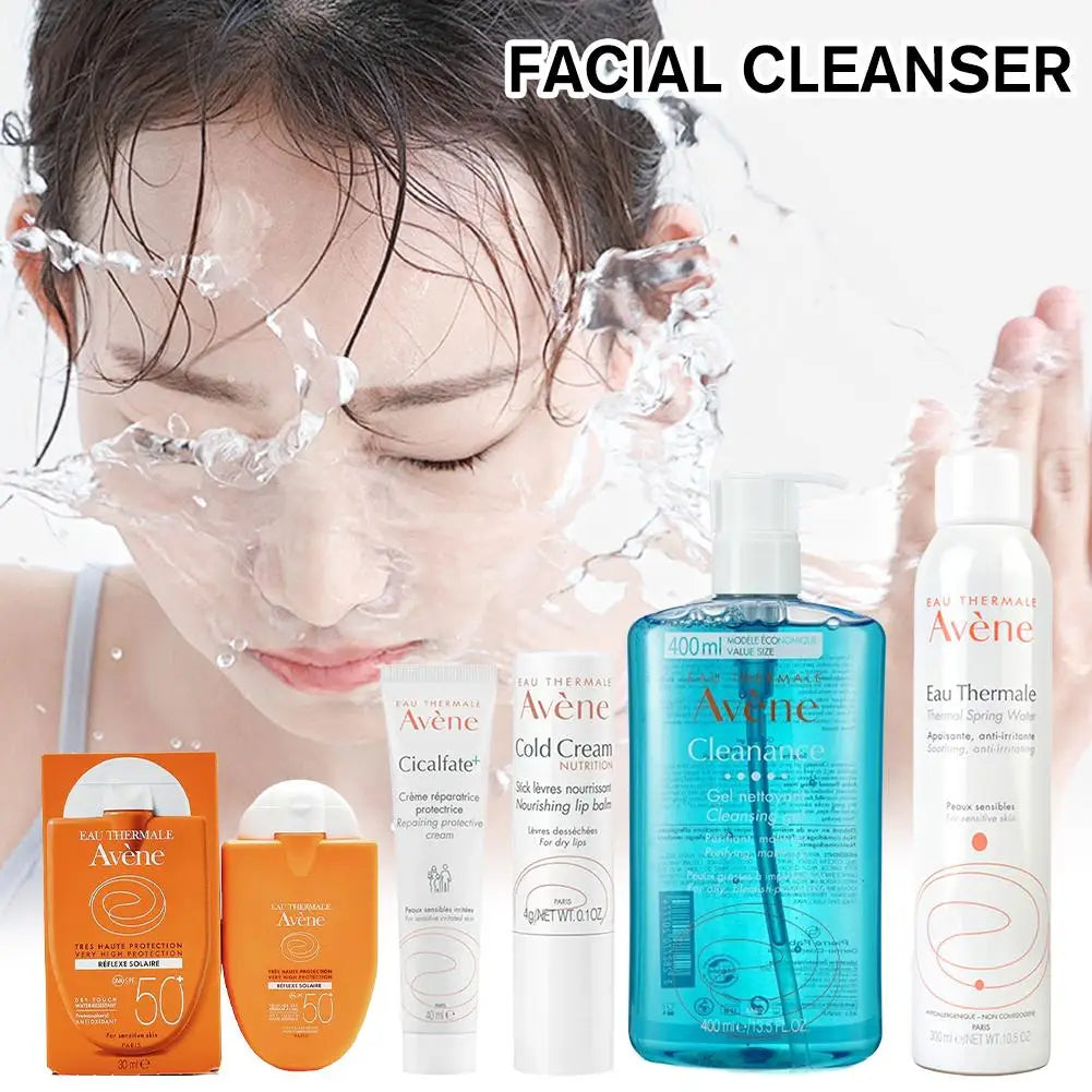 2025 Facial Cleanser Deep Cleansing Cleanser Removes Face Dirt Whitening Cream Cleansing The Face Moisturizing Gel Skin Care Set