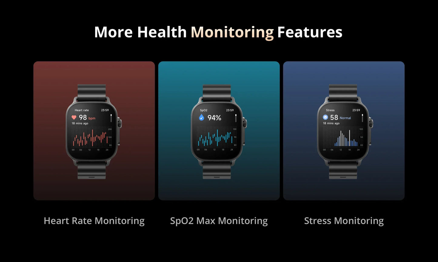 realme Watch 5 Smart Watch 1.97" 2D Flat AMOLED Display Compass & Independent GPS with 5 GNSS 14-day Battery Life NFC Card IP68 - Wear444