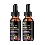 Hair Care Essential Oil Onion Rosemary Peppermint Fortified Oil Nourishing Split Dry Organic Hair Care Improving Hair Quality