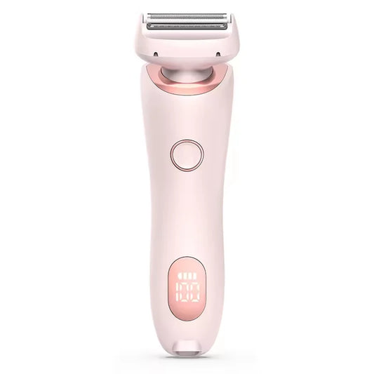 2-in-1 Electric Hair Removal Machine for Women Ladies Private Part Hair Shaver Trimmer and Epilator Household