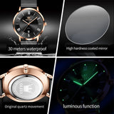 OLEVS Casual Fashion Business Quartz Watches for Men Top Brand Original Stainless Steel Mesh Belt Waterproof Calendar Men Watch