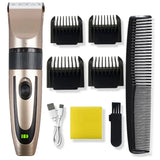 Electric Hair Trimmer Shaver Home Trimmers for Men Hair Clipper Professional Rechargeable Barber hair Cutting Machine