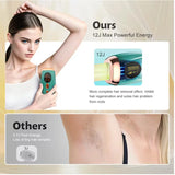 Laser Machine to Remove Hair Brown Laser Home Body Ipl Hair Remover Ice Cooling Portable Permanent Woman Hair Removal