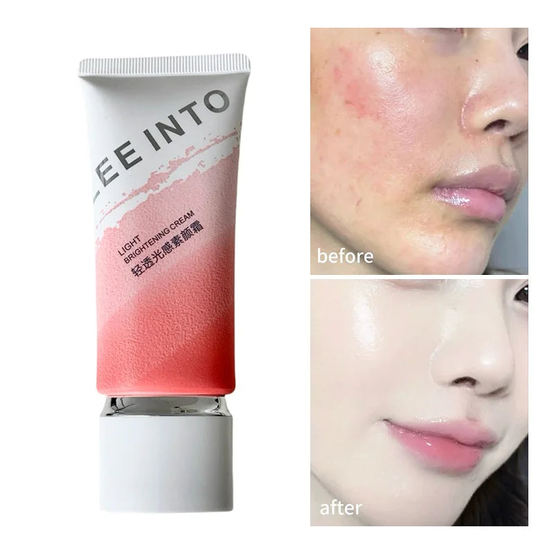 LEEINTO Light-Infused Natural Look Cream - Hydrating, Brightening, Non-Sticky, Easy to Apply, Evens Skin Tone