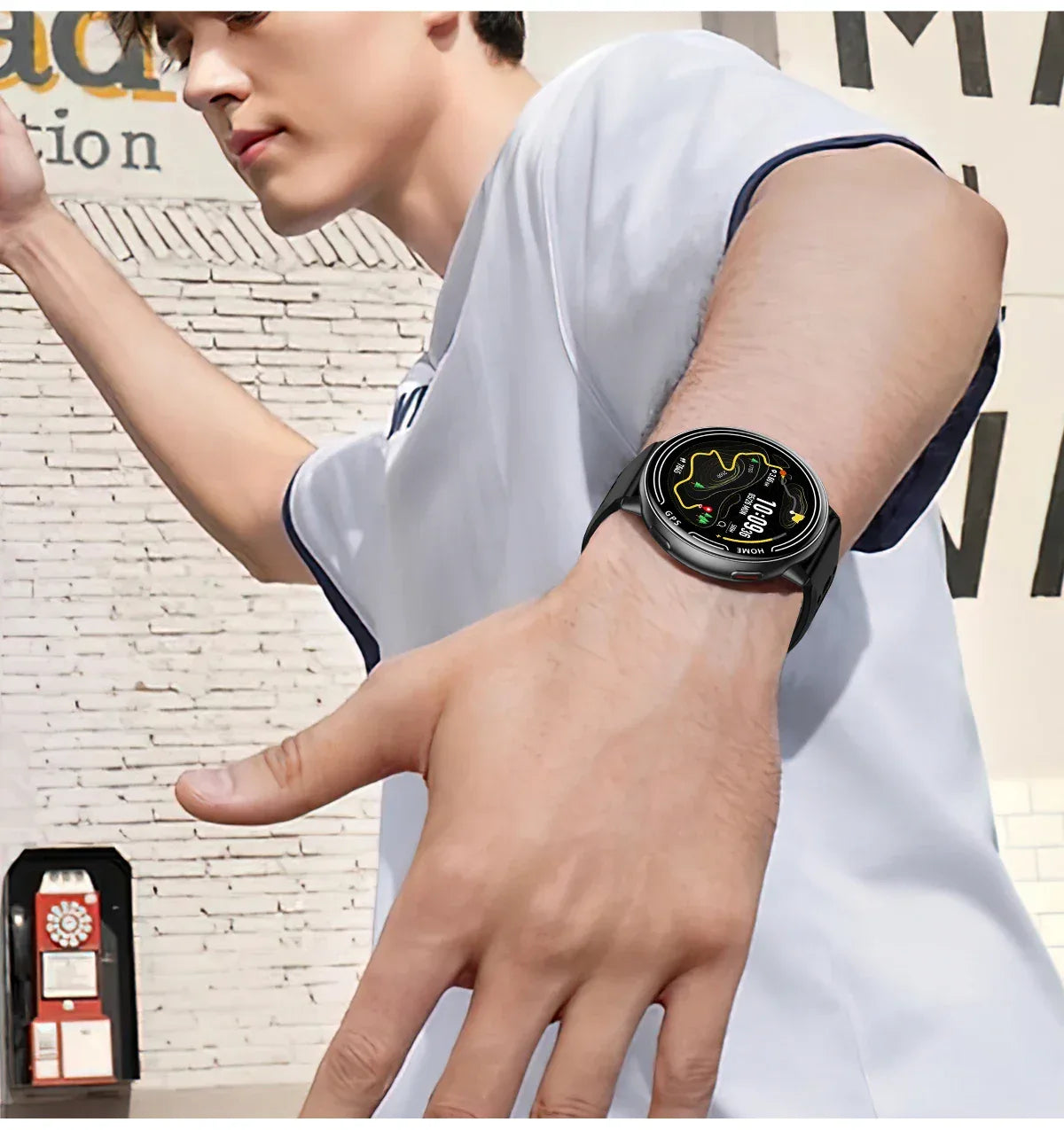 For Amazfit Active 2 GPS smartwatch for Men and Women, Ai GPT Amoled waterproof sports smartwatch Compass NFC BT call watch New - Wear444