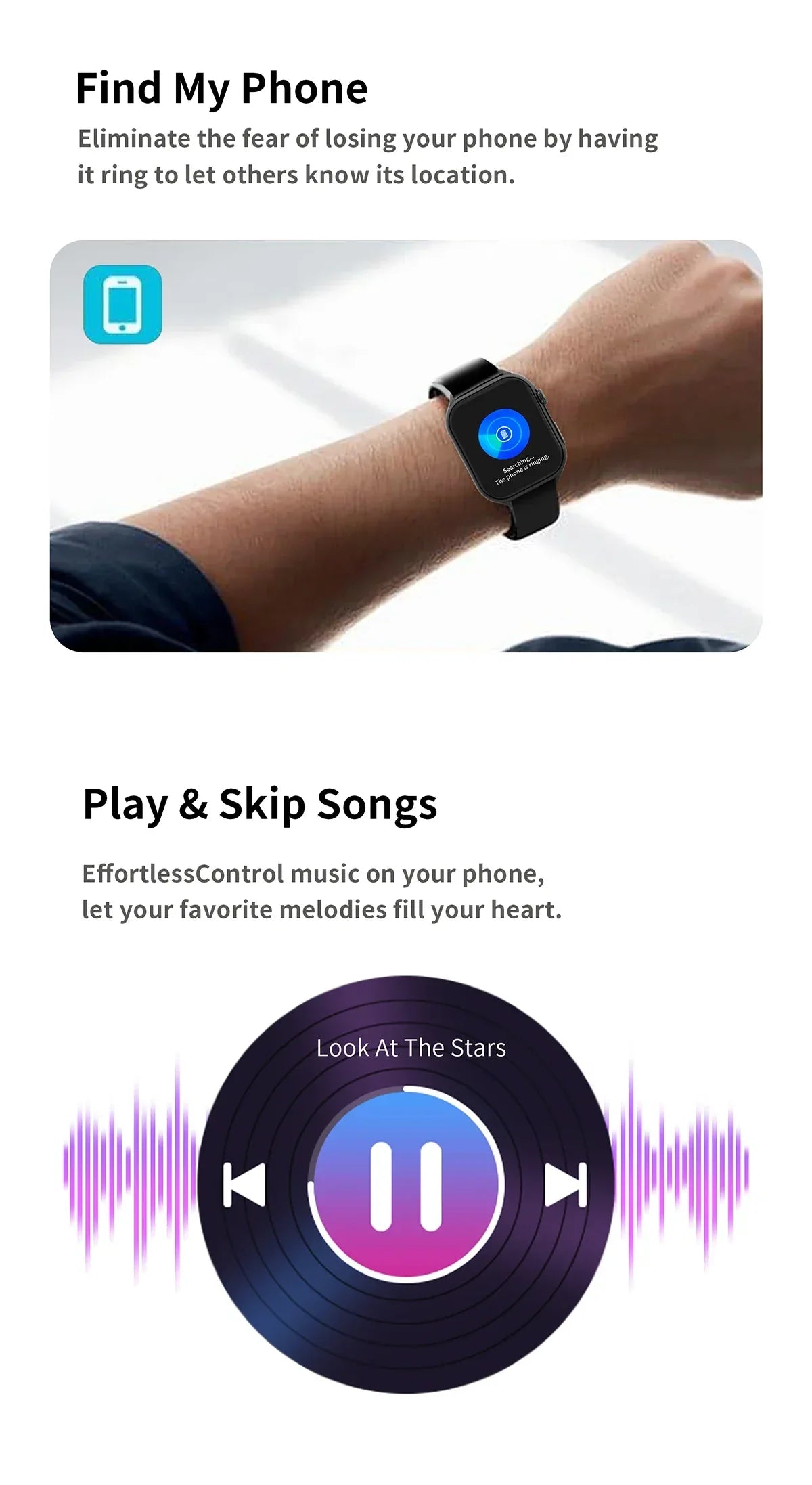 Original Lenovo Smart Watches Sports Fitness Watch Heart Rate Full Touch Screen BT Call Ultra Light Smartwatch for Men Women - Wear444