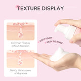 Japan Sakura Cleansing Mousse 100ml Deep Clean Moisturizing Foam Face Wash For All Skin Types Whitening  Beauty Bubble Skincare