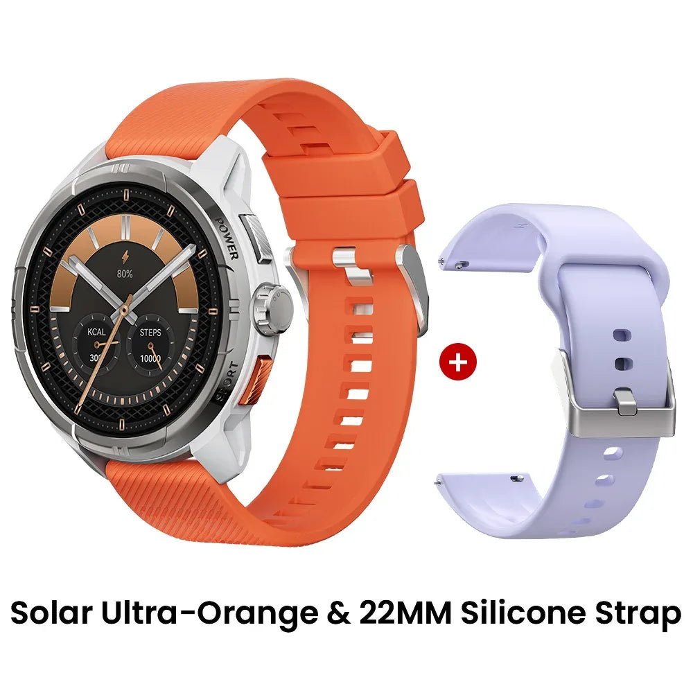 HAYLOU Solar Ultra GPS Smartwatch 1.6” AMOLED Display 5ATM Waterproof Built-in GPS Bluetooth Phone Calls Sports Smart Watch - Wear444