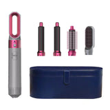 5-in-1 Hairstyling Tool is a revolutionary hair styling machine that combines the power of a hair dryer, straightener, curler,vo
