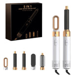 5-in-1 Hairstyling Tool is a revolutionary hair styling machine that combines the power of a hair dryer, straightener, curler,vo