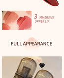 HERORANGEHR564 Enveloping Ice Night Mirror Lip Glaze Moisturizing and Moisturizing Lip Film Forming Quickly