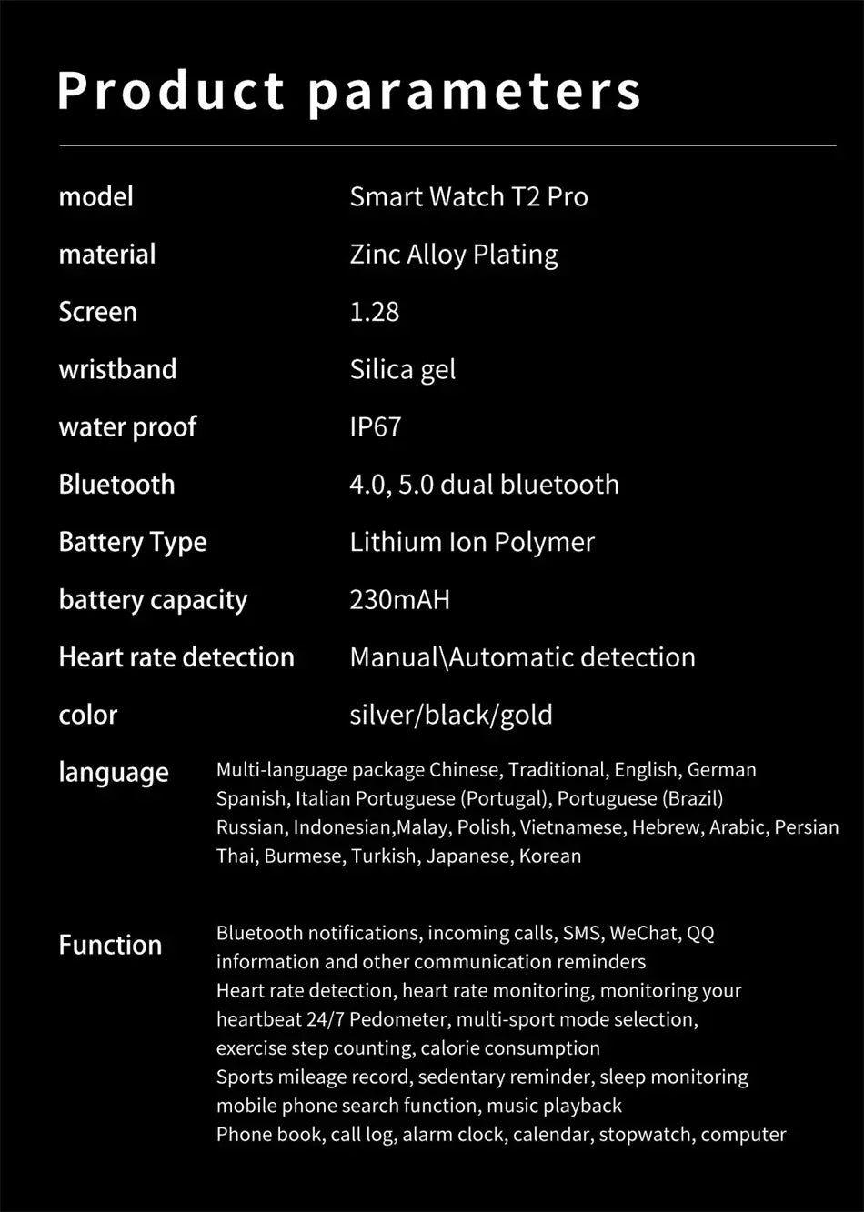 LIGE Women Smart Watch For Men Bluetooth Call Waterproof Watch Sport Fitness Health Monitoring Smartwatch Ladies For Android IOS - Wear444