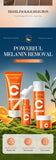 5x Vitamin C Skin Care Product Set Vitamin C Facial Cleanser Toner Essence Cream Portable Skin Care Portable Travel Carrying Set
