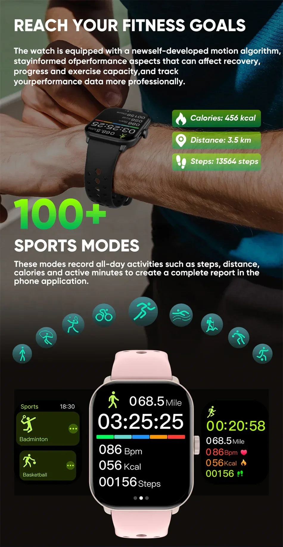 2025 New For Android ios Watch 5 Original Men GPS Track Bluetooth Call Heart rate Waterproof Sport Fitness Smart bracelet Women - Wear444