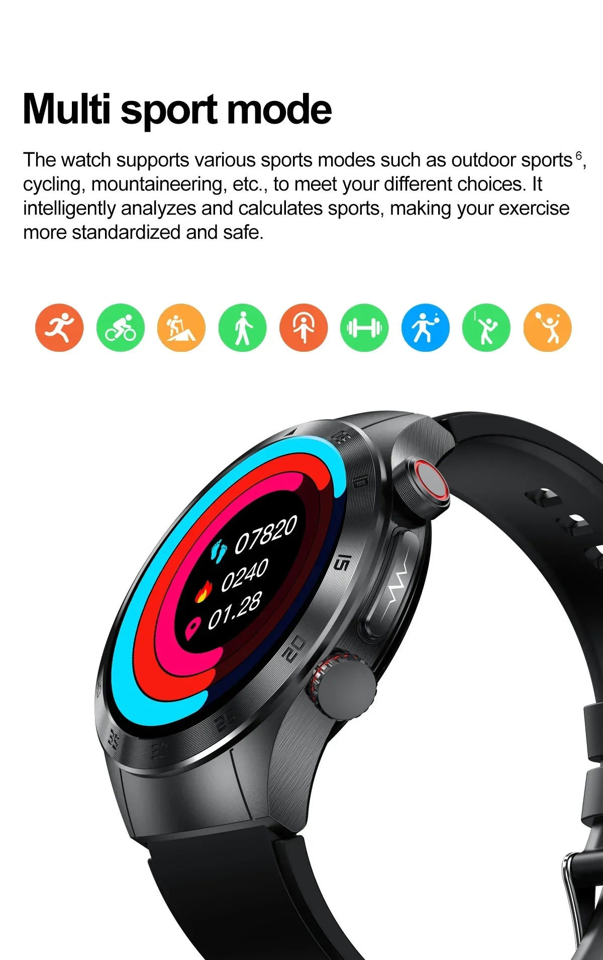 For Xiaomi Precise Laser Therapy Bracelet Uric Acid Blood Lipid ECG+PPG Health Smart Watch Bluetooth Call Smartwatches 2025 New - Wear444