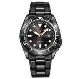 2025 new men's quartz watch fashion classic business men's watch quartz watch men's luminous calendar steel belt watch student