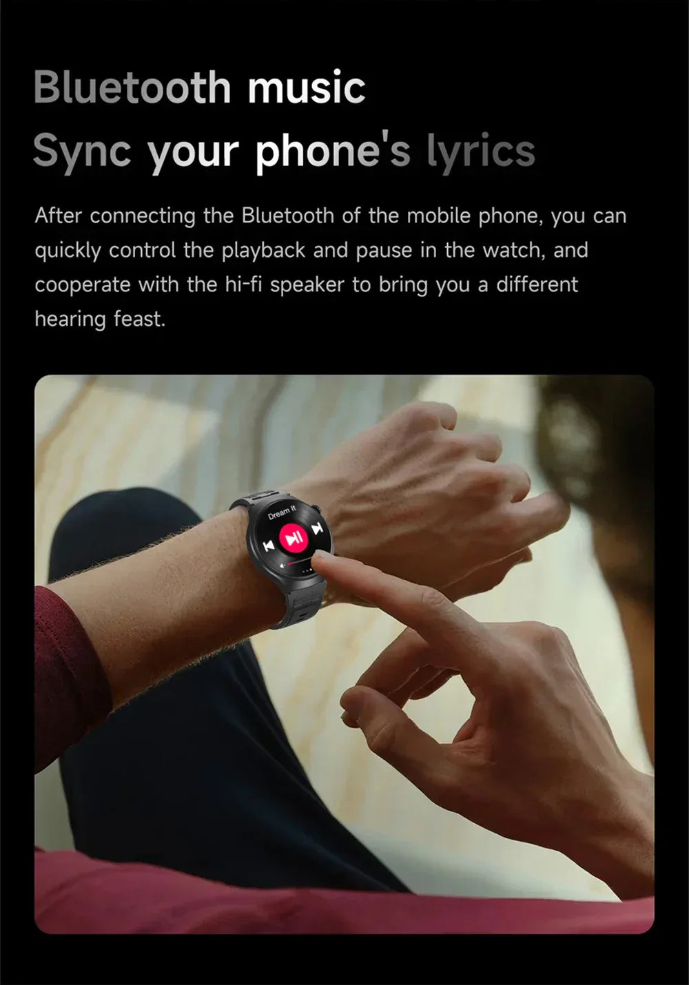 G.L Wear 2025 New Men's Smart Watch HD Display Health Tracking Bluetooth Calling Voice Assistant Sports Smartwatch - Wear444