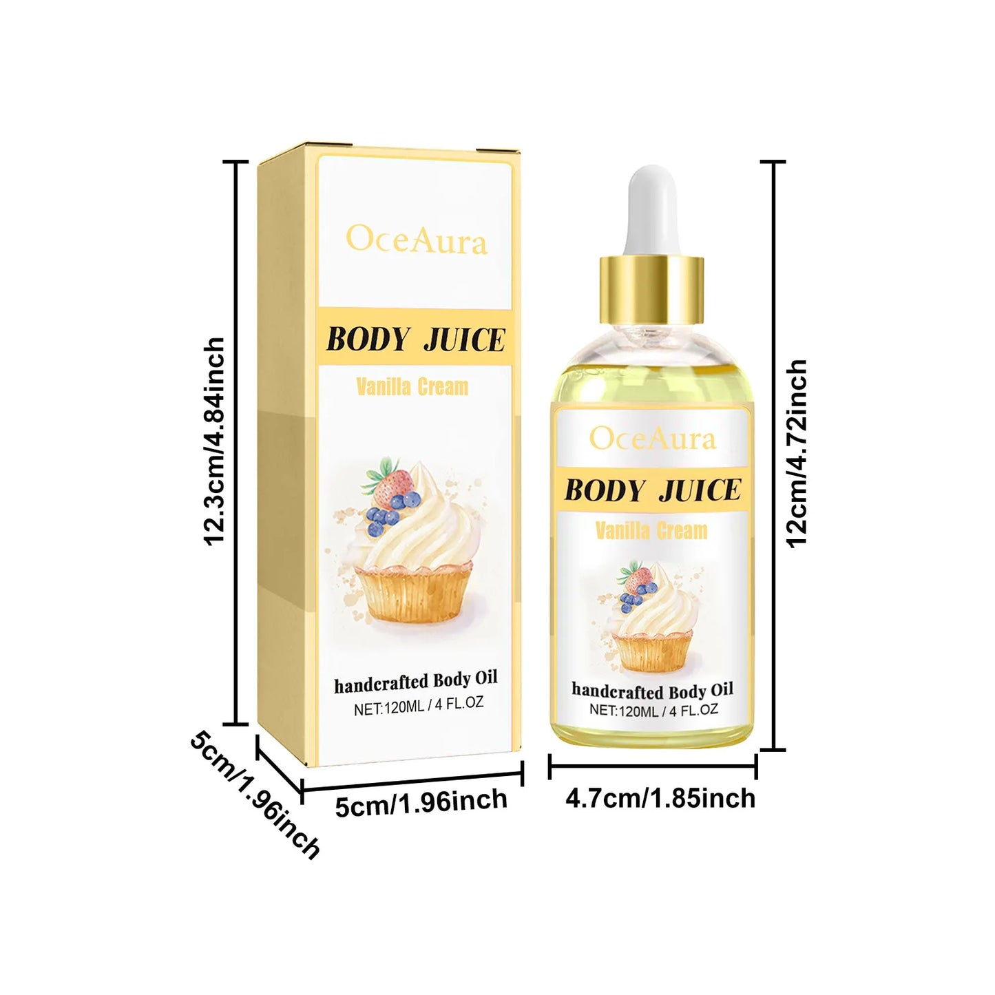 Brighten Body Essential Oil Anti-Aging Lightening Spots Relax Spa Smear Lasting Fragrant Purify Pore Sooth Firming Emollient Oil