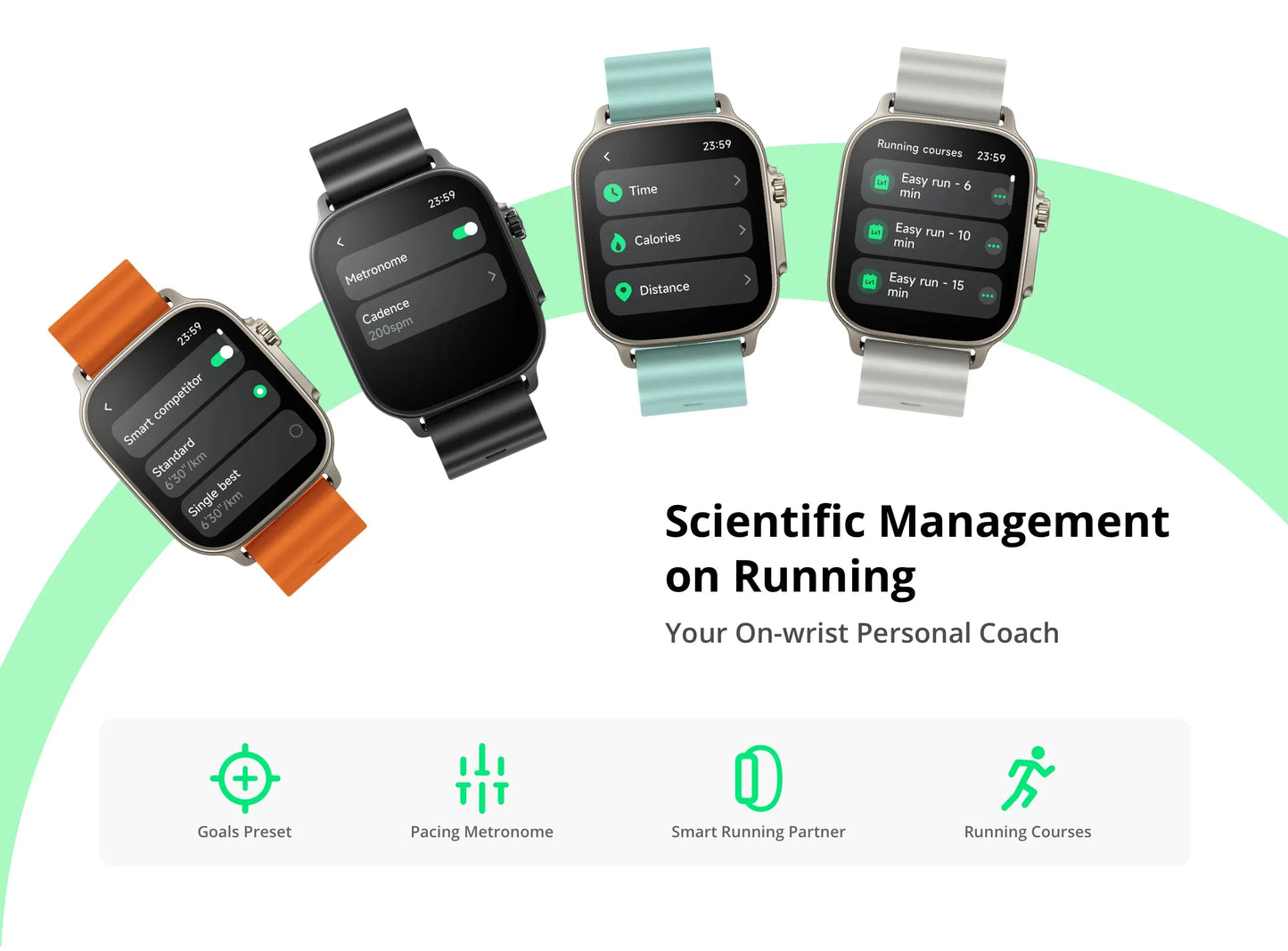 realme Watch 5 Smart Watch 1.97" 2D Flat AMOLED Display Compass & Independent GPS with 5 GNSS 14-day Battery Life NFC Card IP68 - Wear444