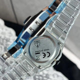 Men's Quartz Watch 2025 Trendy Transparent Design Arabic Numerals High-End Feel Cool Fashionable Timepiece for Gentlemen