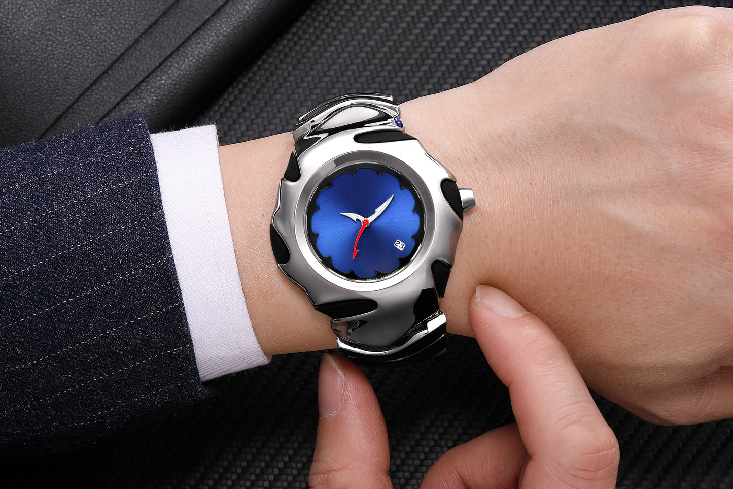 Men Fashion Luxury Wristband Business Watch Sport Watches Y2K Male Quartz Wristwatch