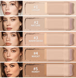 Stick Foundation Balm Serum Boosted Skin Tint Foundation Stick Smooth Plumper Hight Coverage Travel Bronze Foundation Stick Make