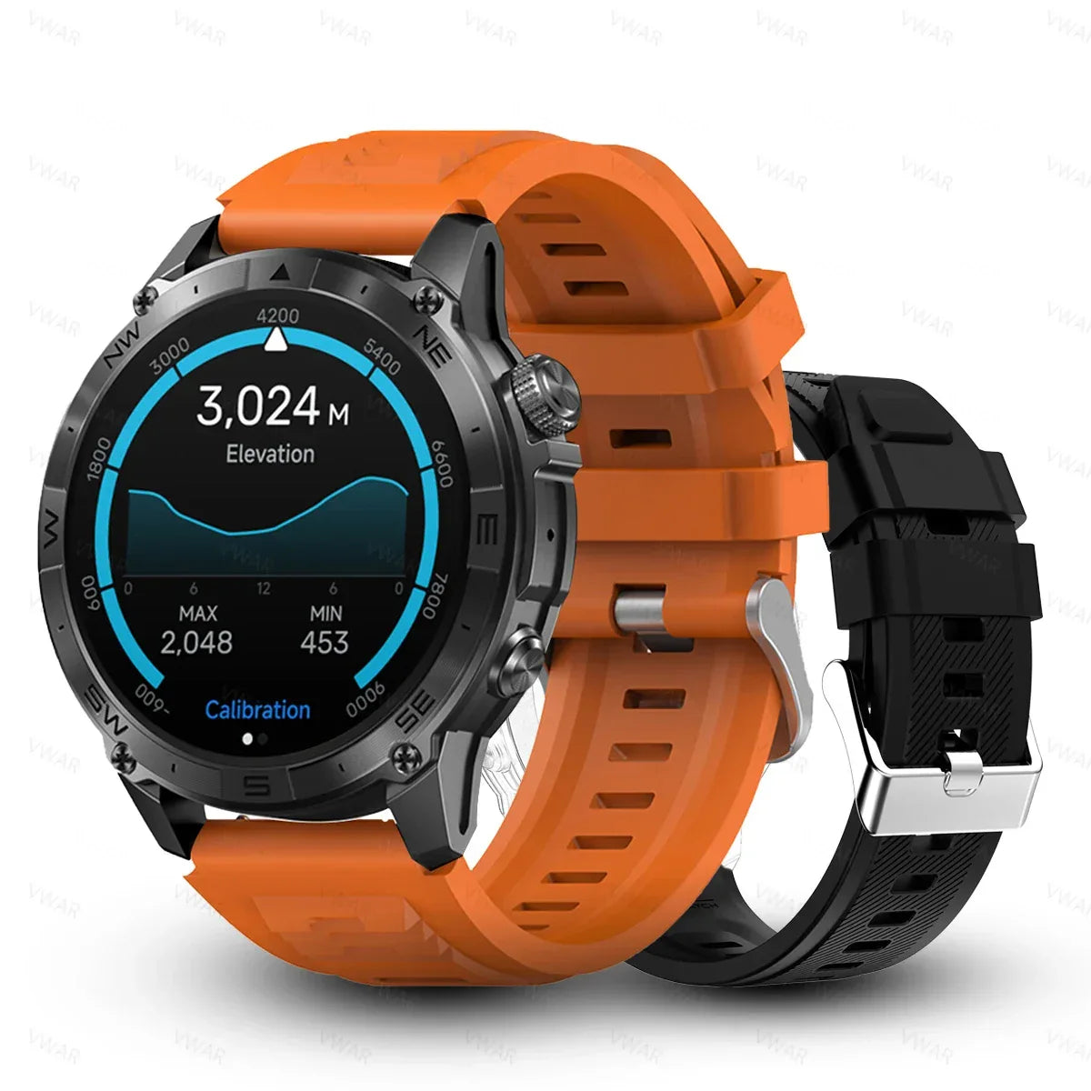 2025 NEW T-Rex Ultra GPS Smart Watch 5 ATM Waterproof Built-in Dual-band GNSS Compass Military Sport Smartwatch Men 2025 New - Wear444