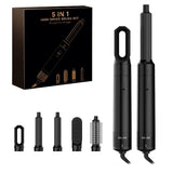 5-in-1 Hairstyling Tool is a revolutionary hair styling machine that combines the power of a hair dryer, straightener, curler,vo