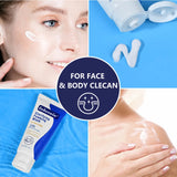 Acne Foaming Wash Benzoyl Peroxide 10% Maximum Antimicrobia Moisturizers reduces redness For Face & Body Skin Care Face Wash