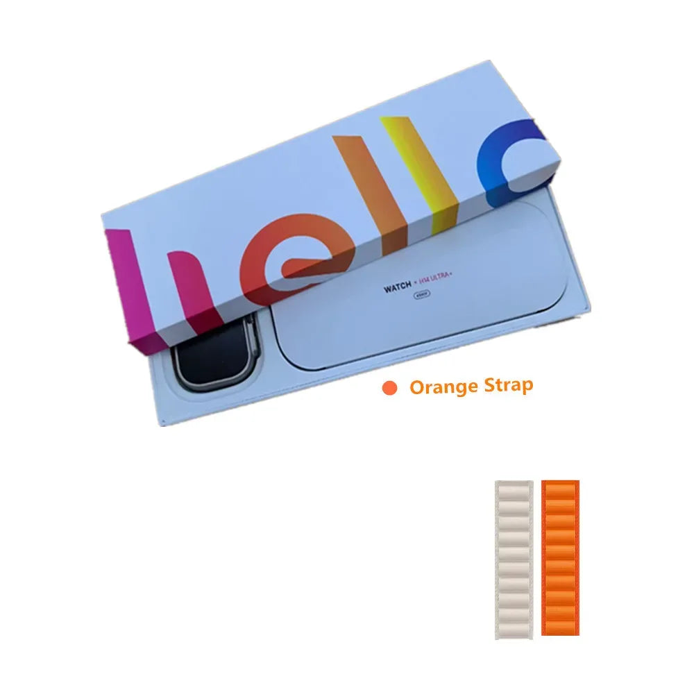 2025 Newest Smart Watch H14 Ultra Plus Hello Watch 3 Series Amoled Screen 49mm Heart Rate Music Sport Mode Smartwatch Men Women - Wear444